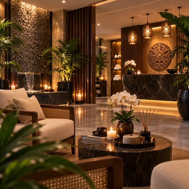 Lounge at Fiona Spa JVC